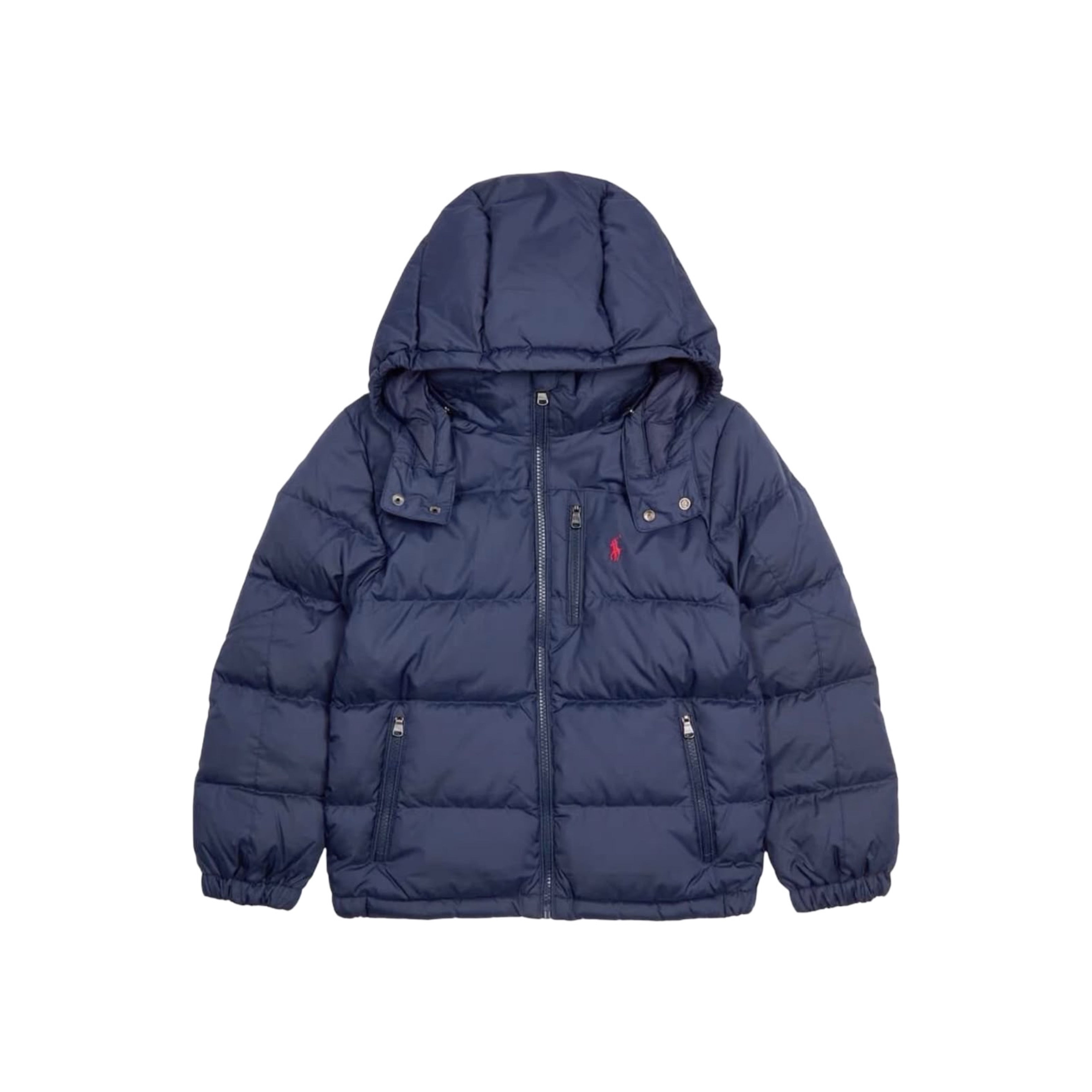 Polo Ralph Lauren Hooded Puffer Jacket/Blue ᵛᵉⁿᵈᵒʳ