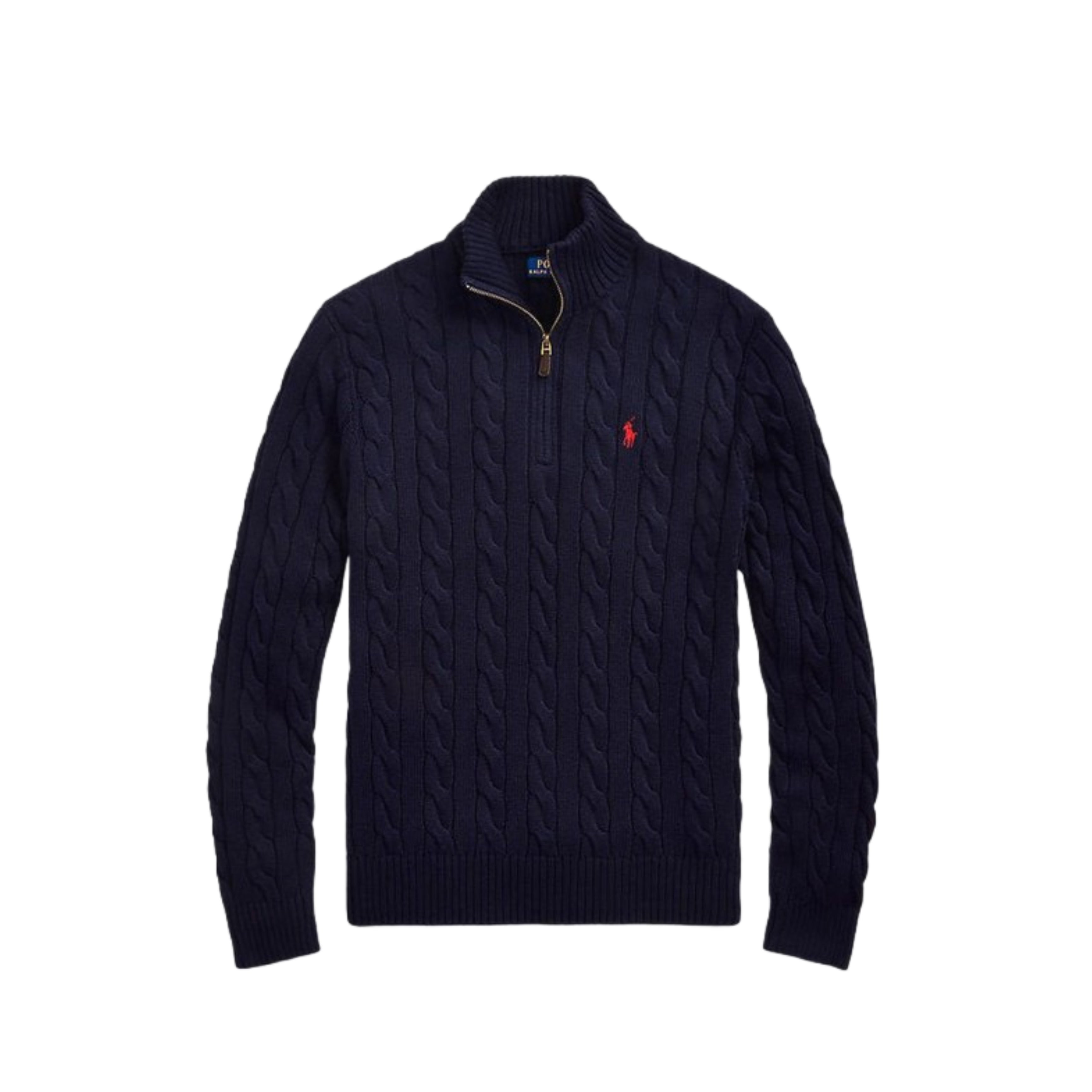 Polo Ralph Lauren CABLE KNIT COTTON SWEATER ᵛᵉⁿᵈᵒʳ