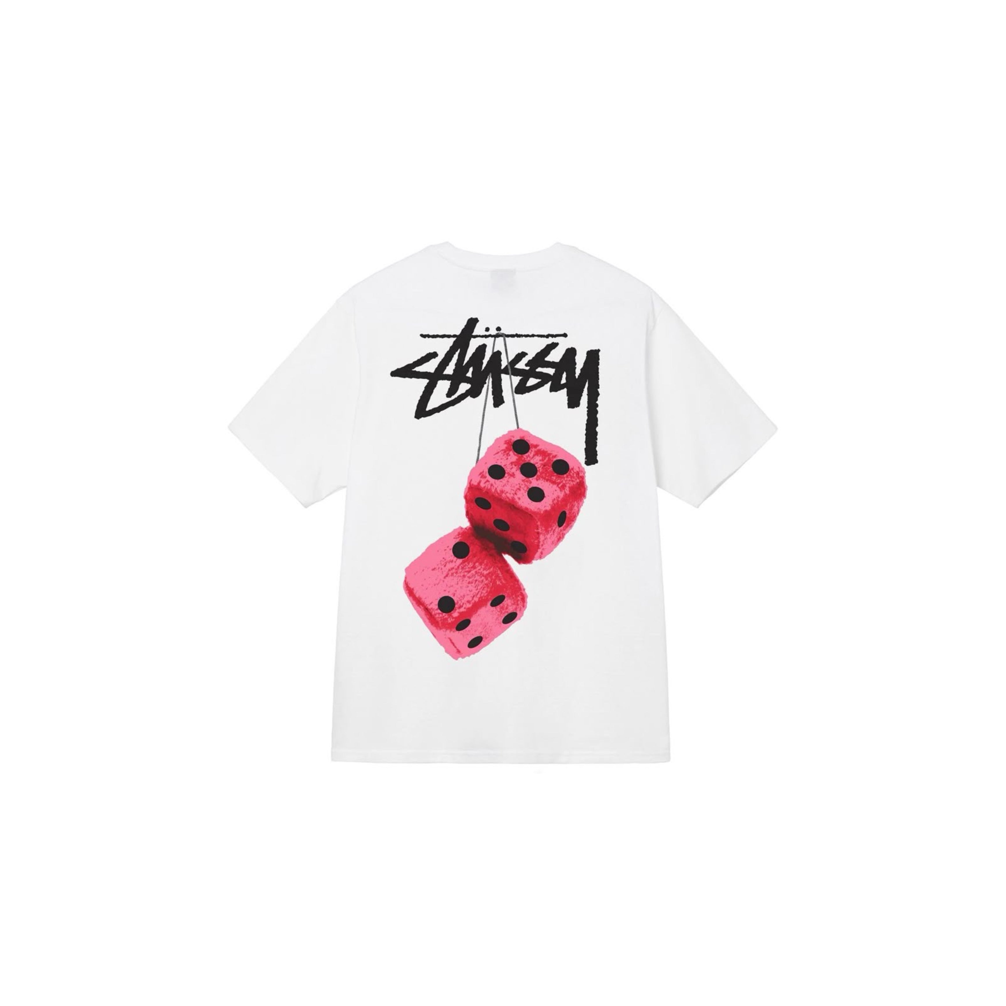 Stussy pink dice t-shirt ᵛᵉⁿᵈᵒʳ